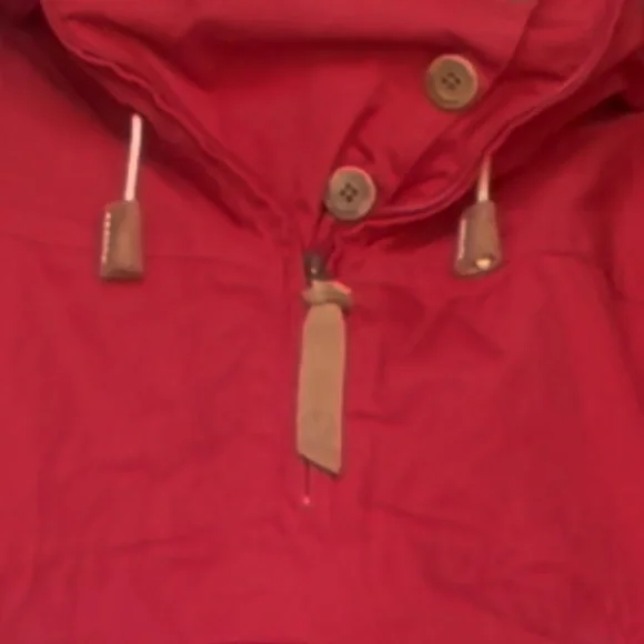 Red Fjällräven anorak parka - Picture 5 of 10